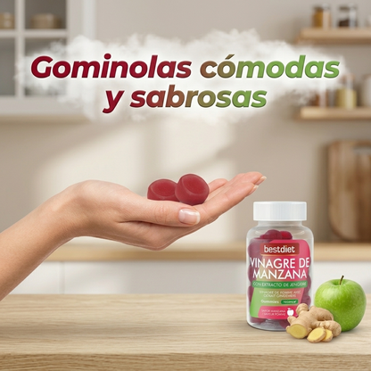 Gummies de Vinagre de Manzana – Llévate HOY 1+1 GRATIS